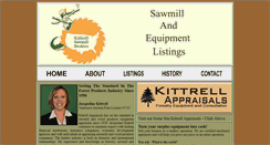 Desktop Screenshot of kittrellsawmillbrokers.com